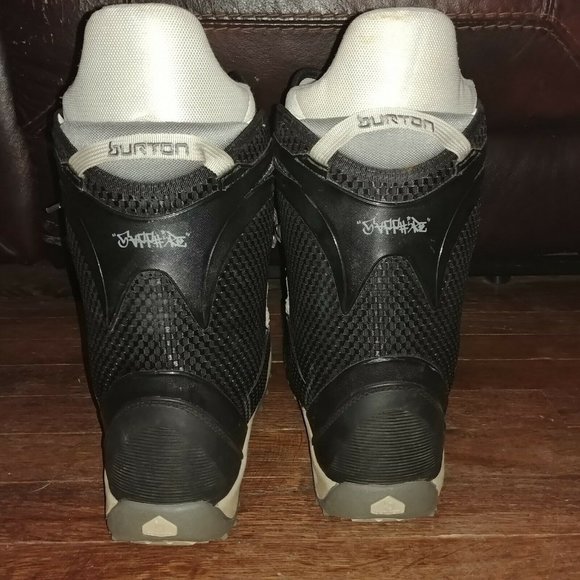 Burton Women's Sapphire Snowboard Boots Black Grey - Picture 5 of 12